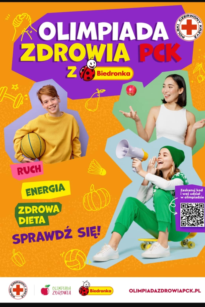 Eliminacje szkolne Olimpiady Zdrowia PCK z Biedronką