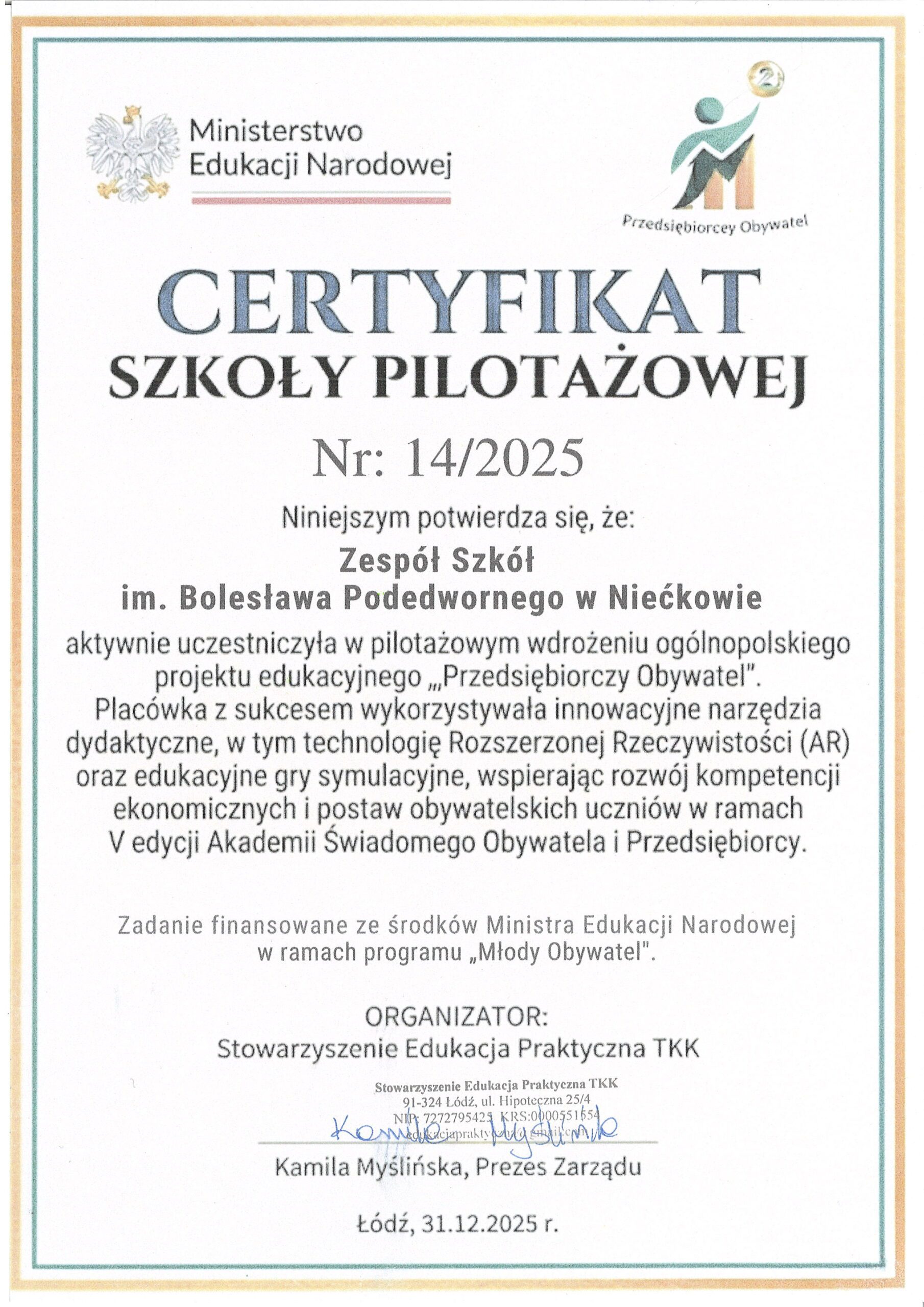 Mamy się czym pochwalić!