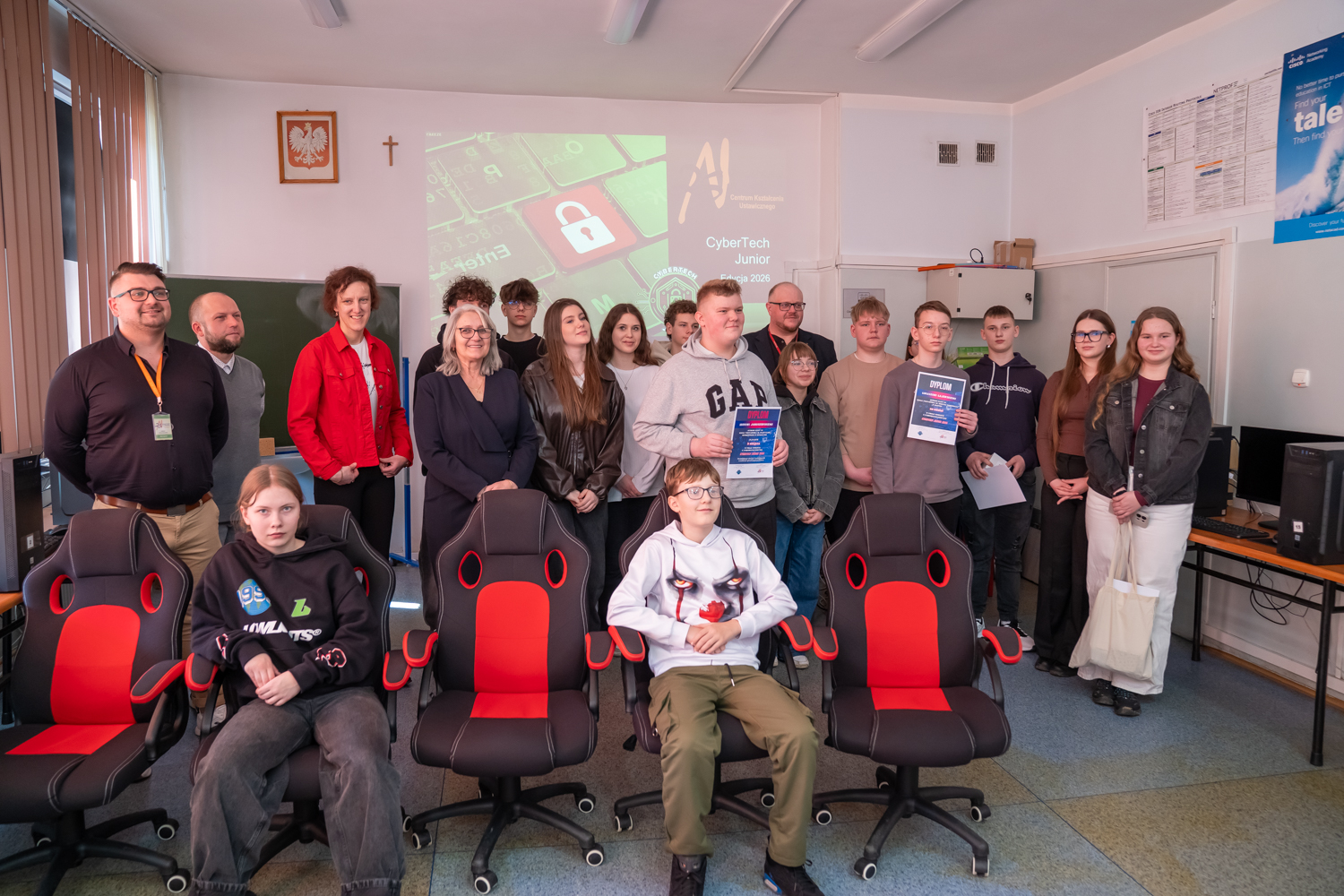 Finał I edycji konkursu CyberTech Junior 2026